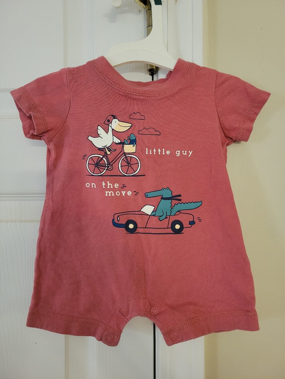 Carters T Shirt Romper Size 3 Months